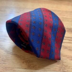 Stefano Ricci Hand Printed Slim Silk Tie